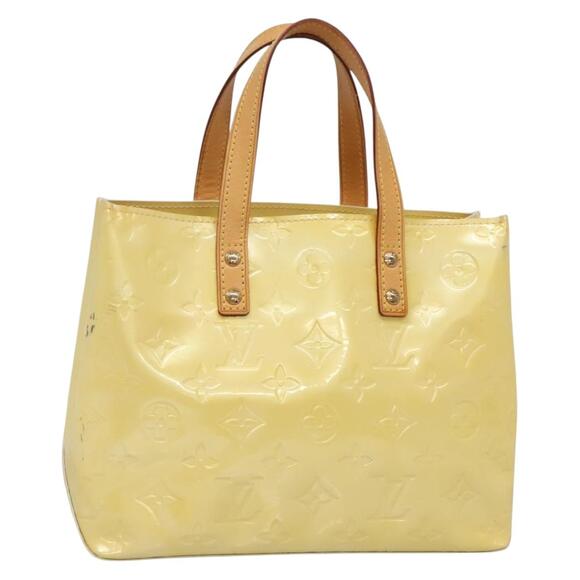 LOUIS VUITTON Monogram Vernis Reade PM Hand Bag Perle M91336 - Picture 1 of 12